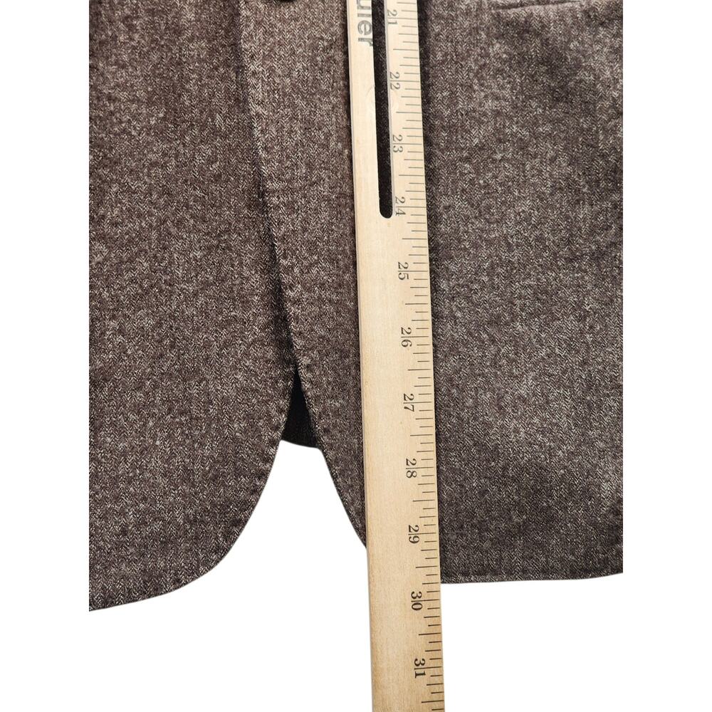 Scott James Blazer Mens Small 38 Wool Two Button Jacket Sport Coat Classic Tweed - Picture 7 of 16